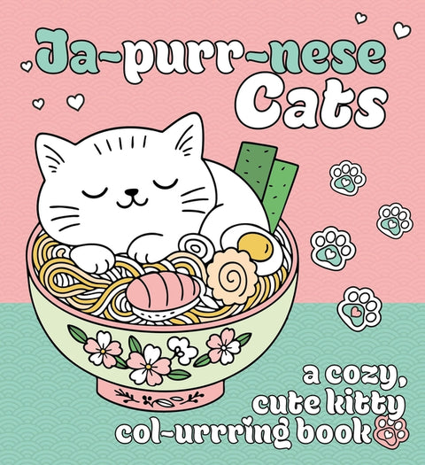 Ja-Purr-Nese Cats: A Cozy, Cute Kitty Coloring Book by Carletti, Emanuela