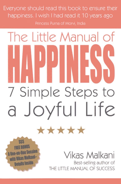 The Little Manual of Happiness by Malkani, Vikas