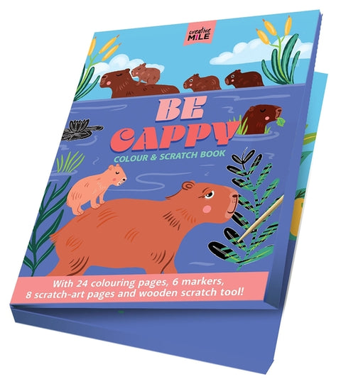 Be Cappy Colour and Scratch Book: Colour & Scratch Book
