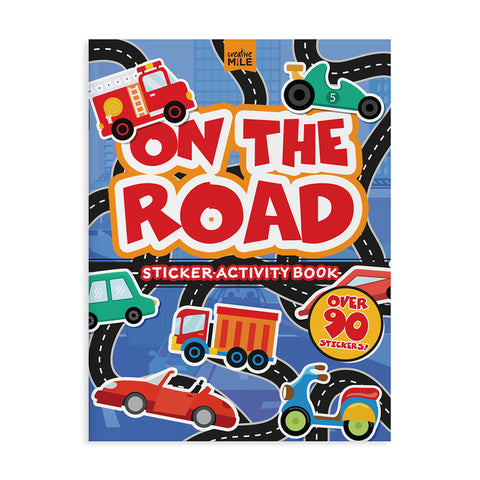 On the Road Sticker Activity Book by Creative Mile