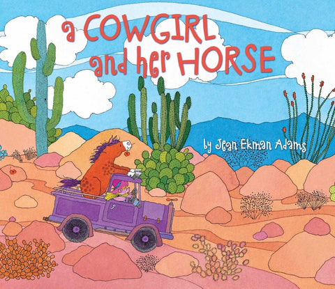 Cowgirl and Her Horse by Adams, Jean
