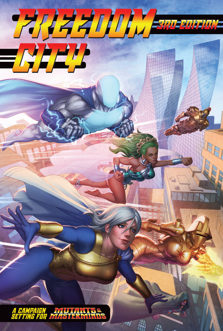 Mutants & Masterminds RPG Freedom City Campaign City