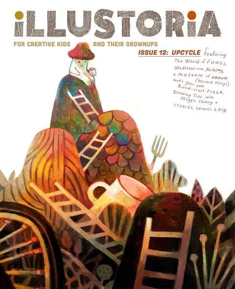 Illustoria: For Creative Kids and Their Grownups: Issue 15: Big & Small: Stories, Comics, DIY by Haidle, Elizabeth