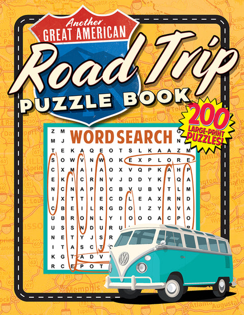Another Great American Road Trip Puzzle Book by Books, Applewood