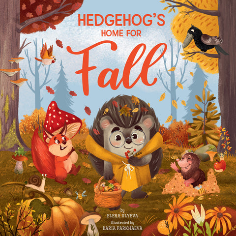 Hedgehog's Home for Fall by Parkhaeva, Daria