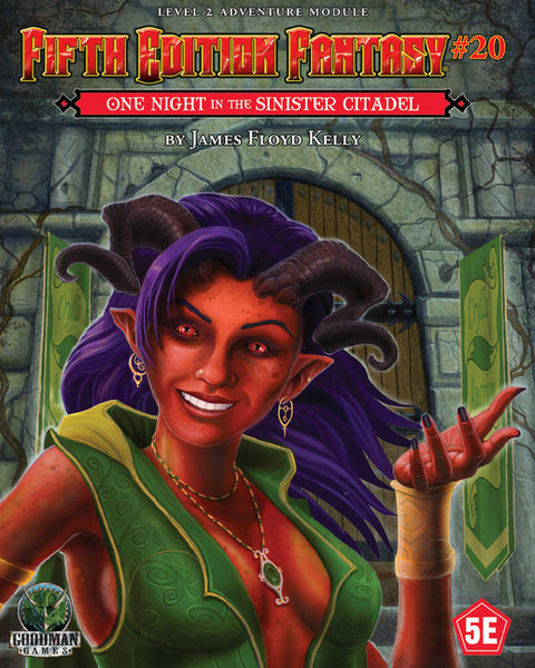 Fifth Edition Fantasy #20: One Night Inside the Sinister Citadel by Kelly, James Floyd