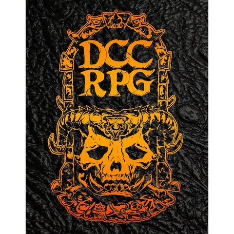 Dungeon Crawl Classics Core Rulebook--Demon Skull Monster Hide Edition by Goodman, Joseph