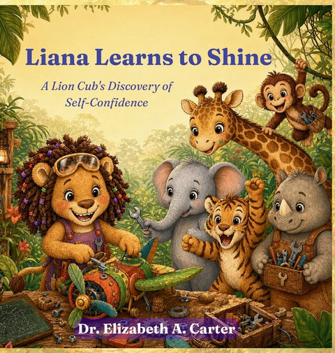 Liana Learns to Shine: A Lion Cub's Discovery of Self-Confidence