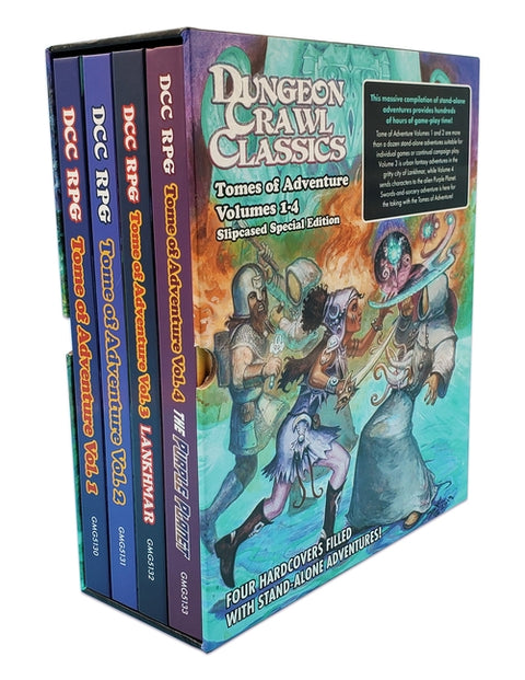 DCC RPG Slipcased Tomes of Adventure by Goodman Staff