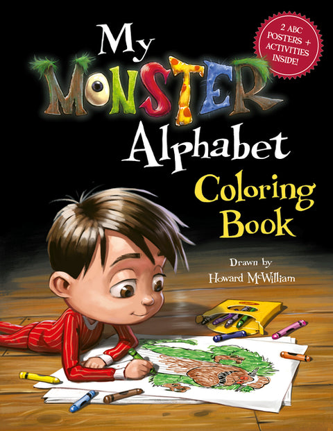 My Monster Alphabet Coloring Book by McWilliam, Howard