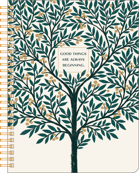 Spiral Notebook: Good Things Are Always Beginning. by Compendium