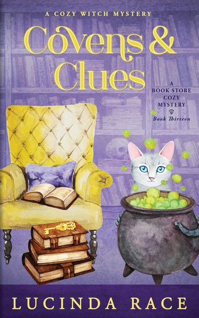 Covens & Clues: A Paranormal Witch Cozy Mystery by Race, Lucinda