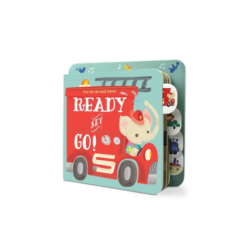 Sound Pull Tab - Ready, Set, Go by Little Genius Books