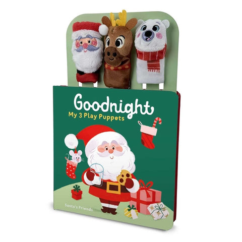 Goodnight My 3 Play Puppets - Santa's Friends