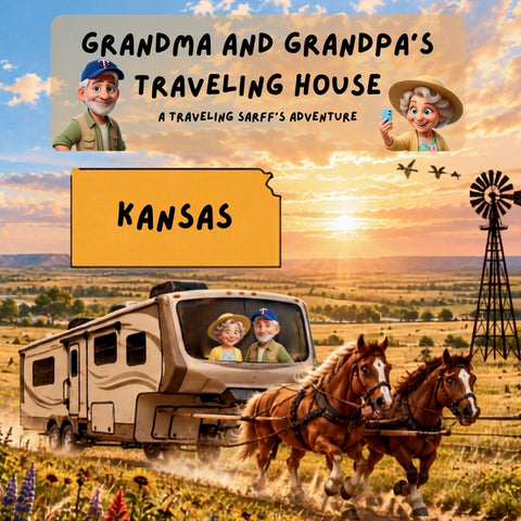 Grandma and Grandpa's Traveling House in Kansas: A Traveling Sarff's Adventure by Sarff, Theresa