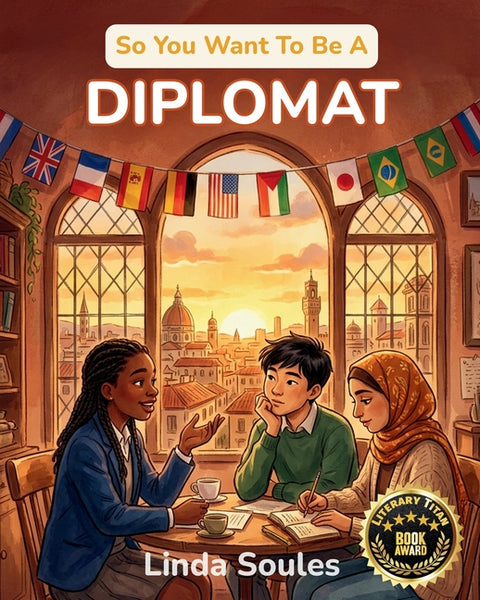 So You Want To Be A Diplomat: A Kids' Guide to Diplomacy, International Relations, Embassies, and the Skilled Negotiators Who Build Peace and Understa by Soules, Linda