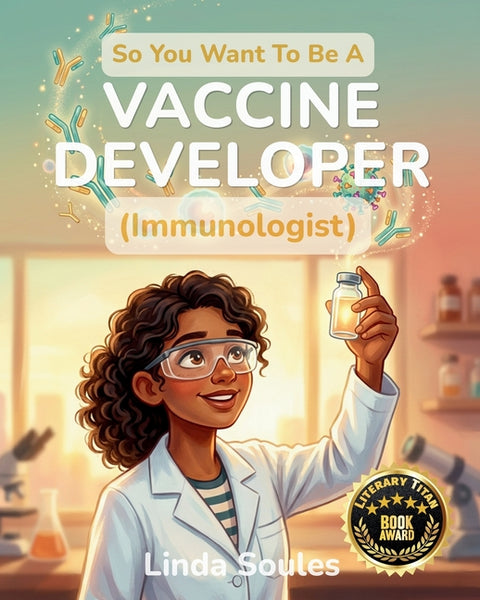 So You Want To Be A Vaccine Developer: A Kids' Guide to Vaccines, Immunology, Medical Research, and the Determined Scientists Who Protect the World fr by Soules, Linda