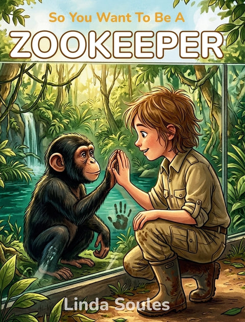 So You Want To Be A Zookeeper: A Kids' Guide to Animal Care, Wildlife Conservation, Zoo Science, and the Dedicated Keepers Who Protect Endangered Spec by Soules, Linda