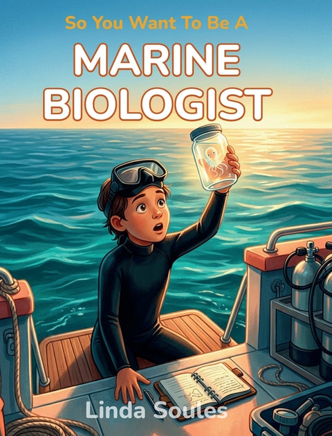 So You Want To Be A Marine Biologist: A Kids' Guide to Ocean Science, Sea Creatures, Coral Reefs, and the Curious Scientists Who Explore the Deep Blue by Soules, Linda