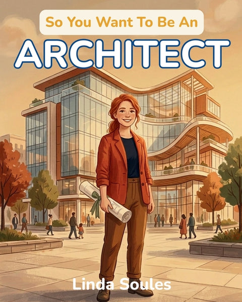 So You Want To Be An Architect: A Kids' Guide to Architecture, Building Design, Blueprints, and the Creative Thinkers Who Imagine and Shape the Spaces by Soules, Linda