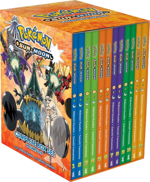 Pokémon: Sun & Moon Complete Manga Box Set by Kusaka, Hidenori