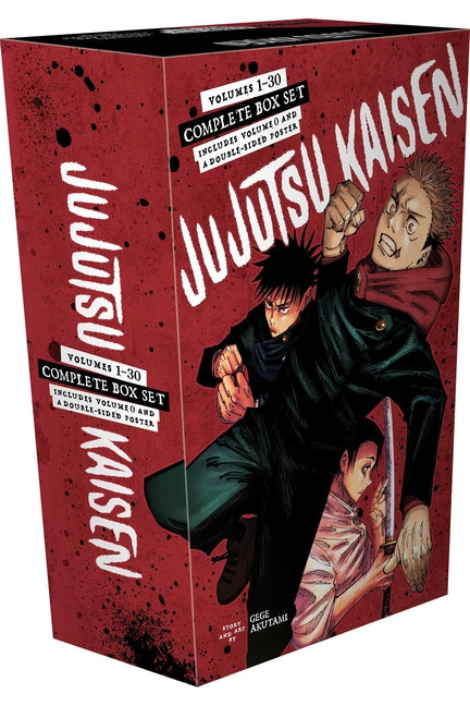 Jujutsu Kaisen Complete Box Set: Includes Volumes 1-30 with Volume 0 by Akutami, Gege