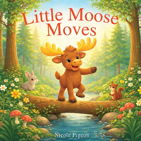 Little Moose Moves: A Woodland Tale of Movement and Joy by Pigeon, Nicole A.