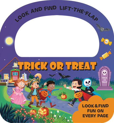 Trick or Treat Halloween Look and Find Lift-The-Flap by Dominick, Leeann