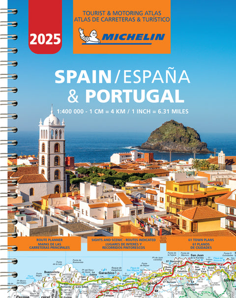Michelin Spain & Portugal Road Atlas 2025
