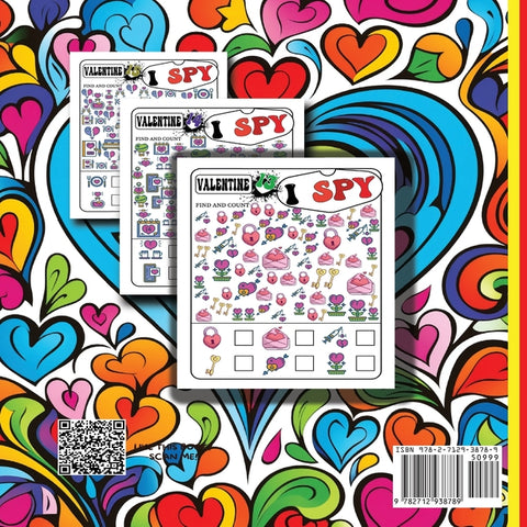 I spy valentine's day book for kids: Interactive Guessing Game for Preschoolers & Toddlers
