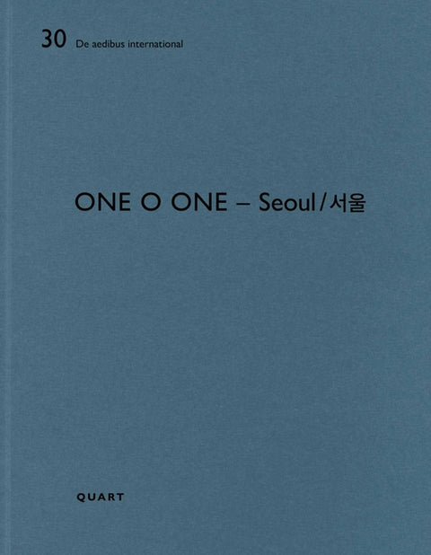 One O One - Seoul: de Aedibus International 30