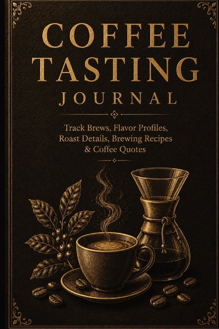 Coffee Tasting Journal: Track Brews, Flavor Profiles, Brewing Recipes & Coffee Quotes