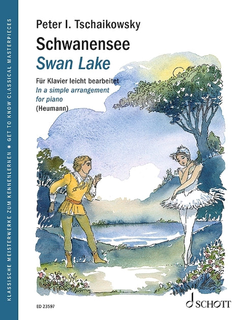 Swan Lake - Get to Know Classical Masterpieces Simple Arrangement for Piano by Tchaikovsky, Peter Illyich