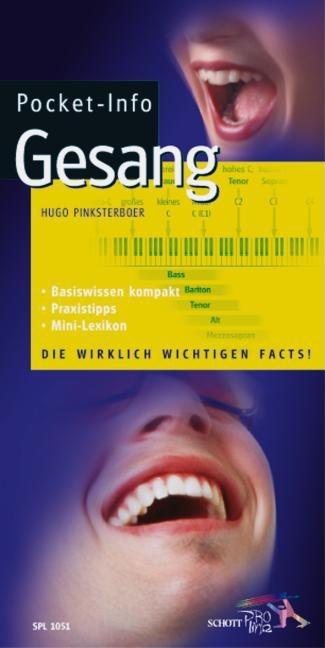 Pocket-Info Gesang: (German Text)