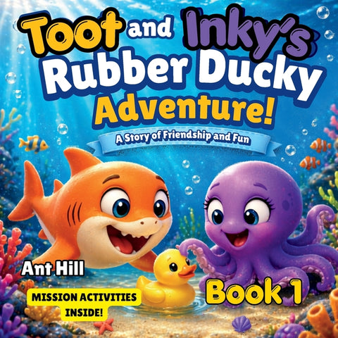 Toot and Inky's Super-Splashy Rubber Ducky Adventure!: A story of friendship and bravery.