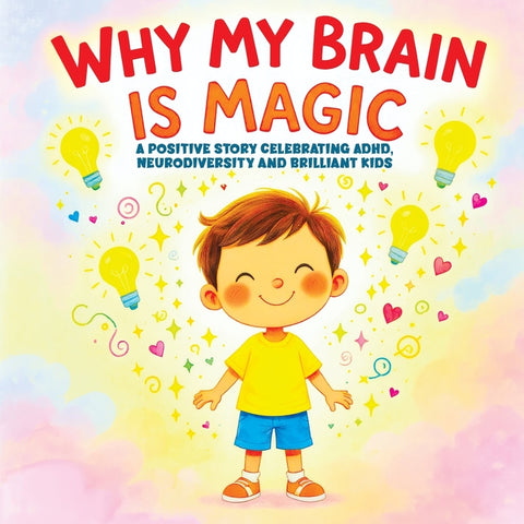 Why My Brain is Magic: A Positive Story Celebrating ADHD, Neurodiversity and Brilliant Kids by Mischievous, Childlike