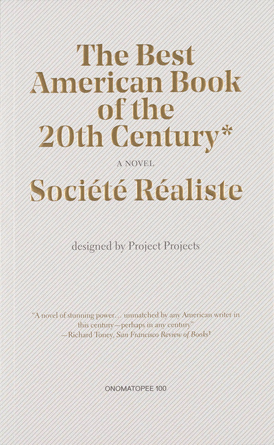 Societe Realiste: The Best American Book by Societe Realiste
