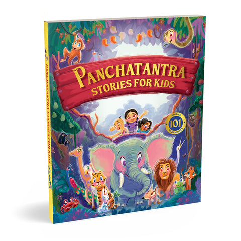 Panchatantra Stories: 101 Classic Animal Fables I Moral Stories, Indian Folklore & Life Lessons Bedtime Stories for Children Ages 5+ Select Learning
