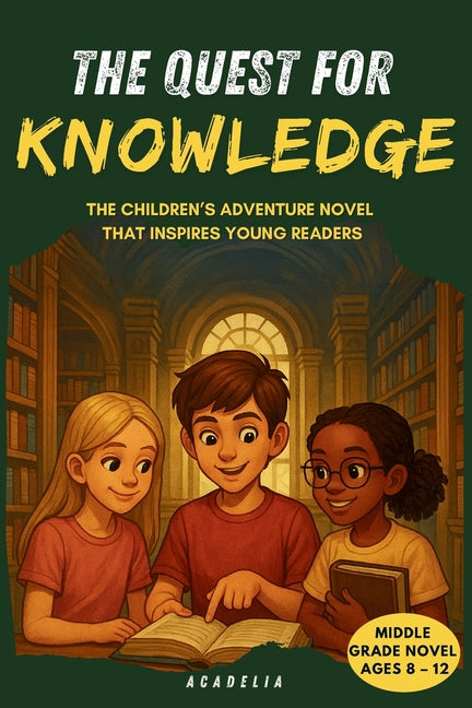 The Quest for Knowledge: An Adventure Chapter Book for Kids Ages 8-12, a Middle Grade Story About Curiosity, Learning, Friendship and Discovery by Acadelia