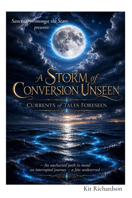A Storm of Conversion Unseen- Currents of Tales Foreseen: An uncharted path to mend an interrupted journey-a fate undeserved by Richardson, Kit