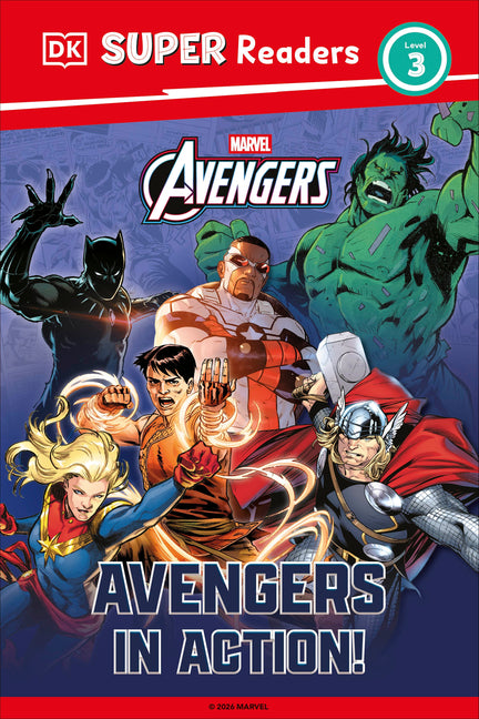 DK Super Readers Level 3 Marvel Avengers in Action by Oyesanya, Feyi