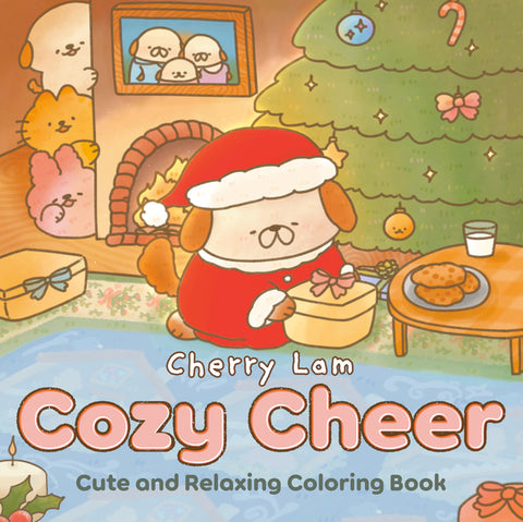 Cozy Cheer: Cute and Relaxing Coloring Book [A Christmas Coloring Book] by Lam, Cherry