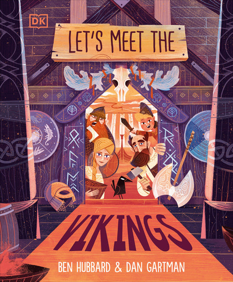 Let's Meet the Vikings by Hubbard, Ben