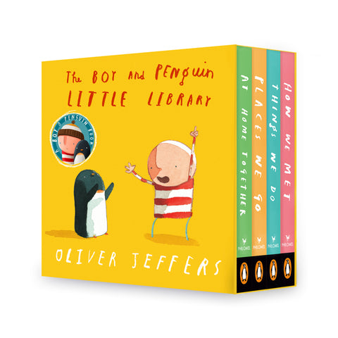The Boy and Penguin Little Library: Four Mini-Book Box Set by Jeffers, Oliver