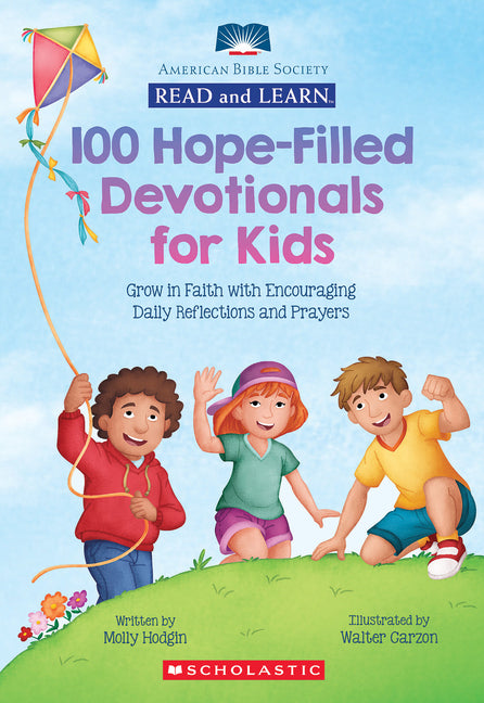 Read and Learn: 100 Hope-Filled Devotionals for Kids by Hodgin, Molly