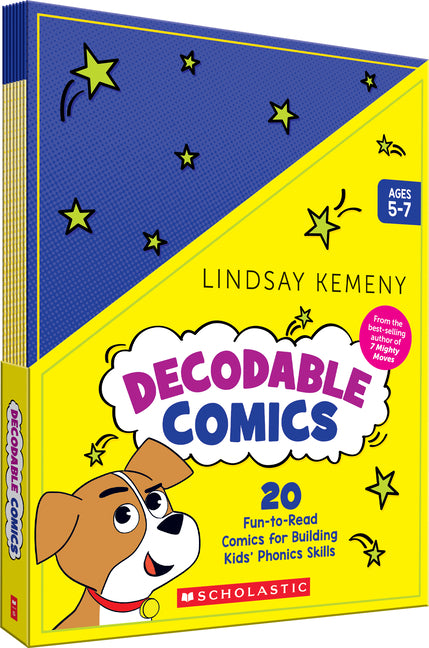 Decodable Comics (Single-Copy Set): 20 Fun-To-Read Comics for Building Kids' Phonics Skills