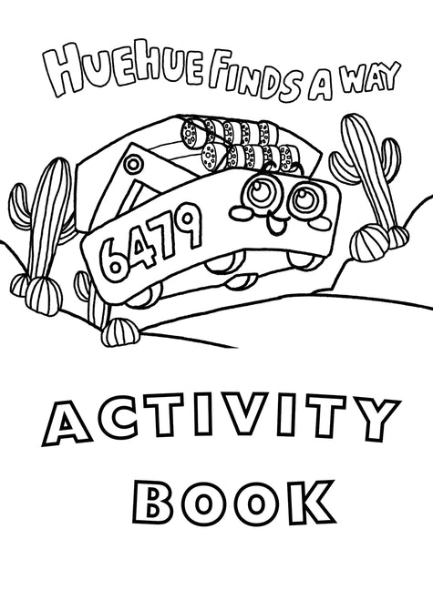 Huehue Finds a Way Activity Book by Aztech Robotics