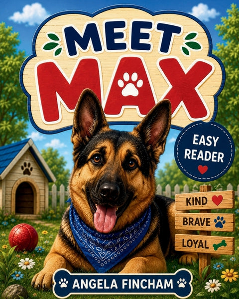 Meet Max by Fincham, Angela Brooks