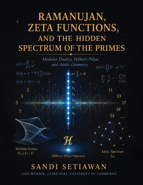 Ramanujan, Zeta Functions, and the Hidden Spectrum of the Primes by Setiawan, Sandi