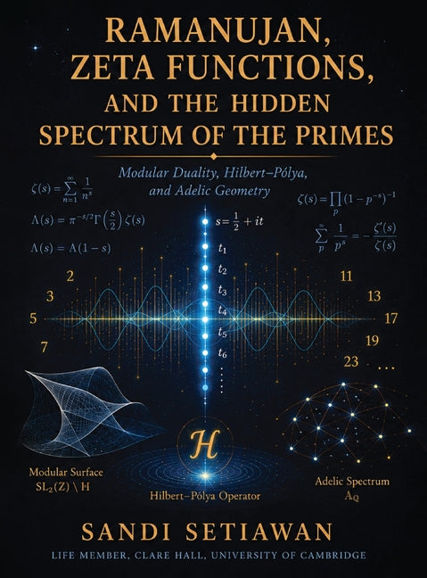 Ramanujan, Zeta Functions, and the Hidden Spectrum of the Primes